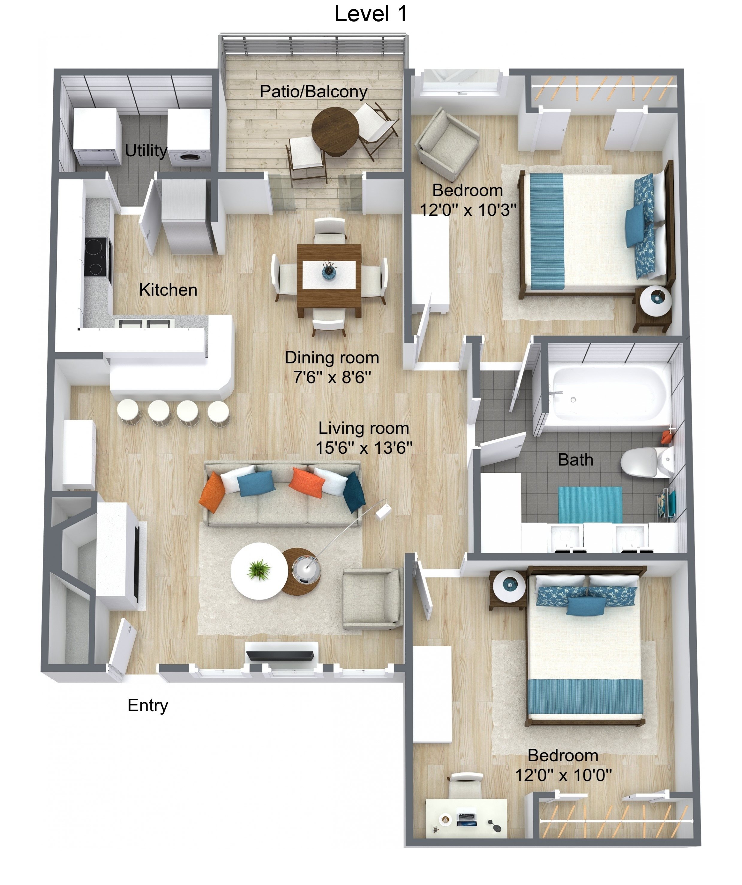 The Vista Floor Plan 3